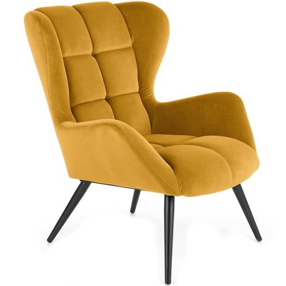 Fotel Wypoczynkowy TYRION Musztardowy