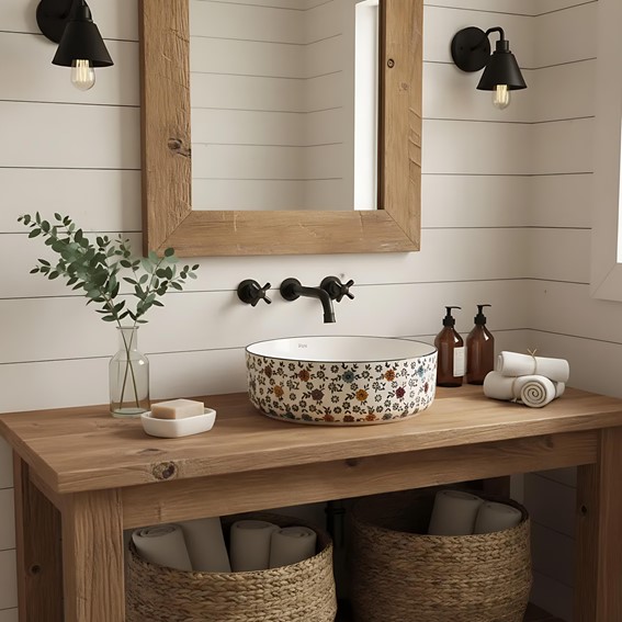 Umywalka Nablatowa STEFANIA Wielokolorowy