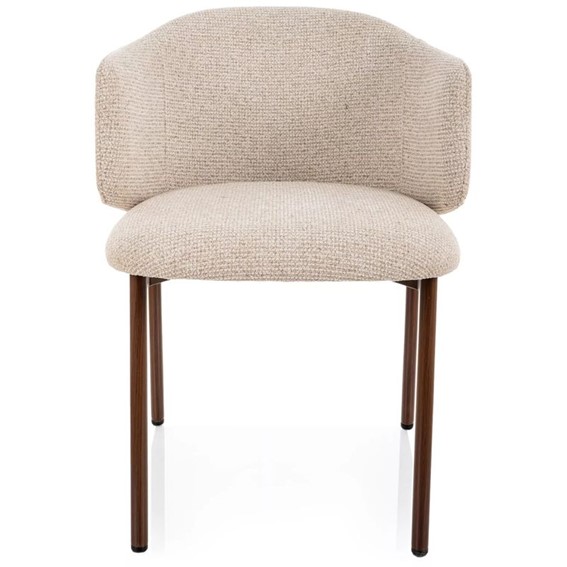 Krzesło OSAKA D Jasny Beż/Orzech