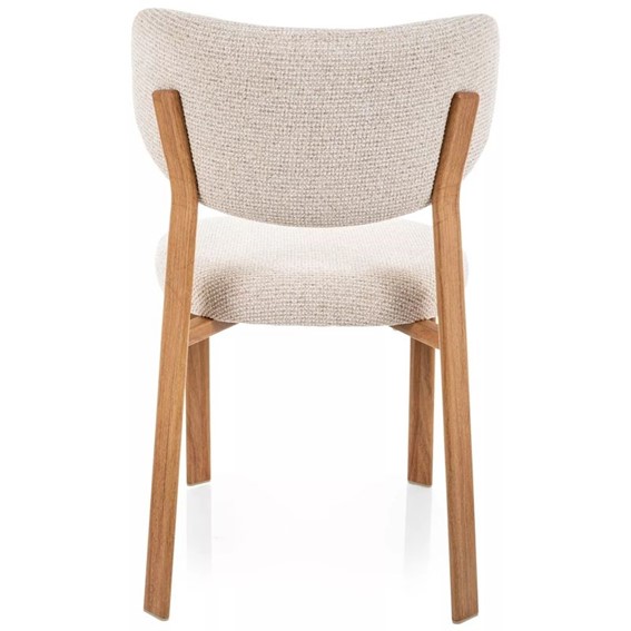 Krzesło RIN D Jasny Beż/Dąb