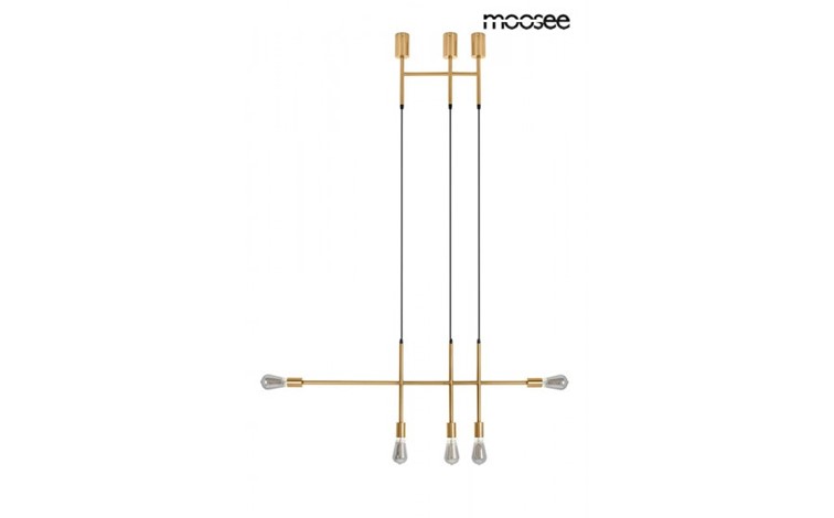 Lampa Wisząca RIVA 5 Złoty