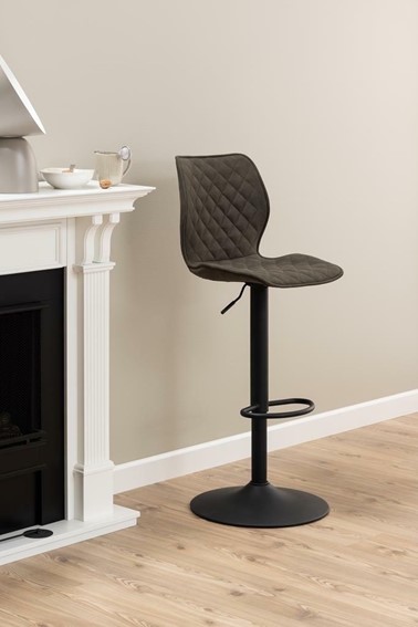 Stołek Barowy NAOMI Antracytowy