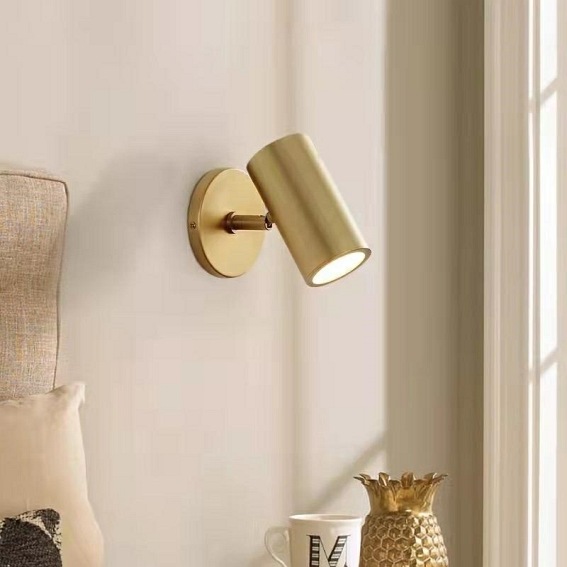 Lampa Ścienna SPOT Złota