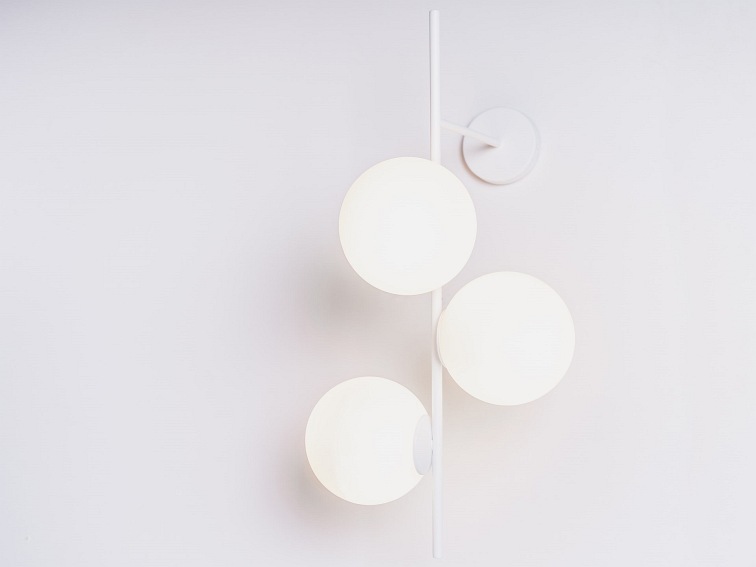 Lampa Ścienna Bobler 1 Connect 40x75 Biały