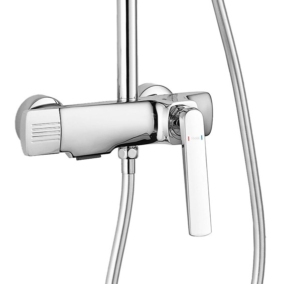 Zestaw Natryskowy REBEL Chrom