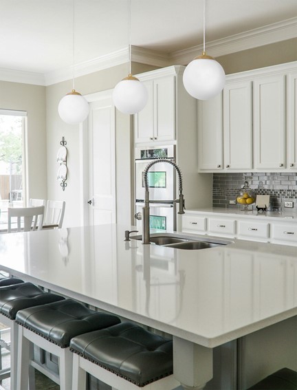 Lampa Wisząca REA K-5420 Złoty/Biały