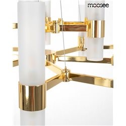 Lampa Wisząca TUBS 18 Złoty