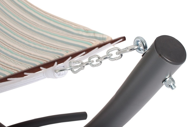 Hamak na Stelażu Hawana Czarny