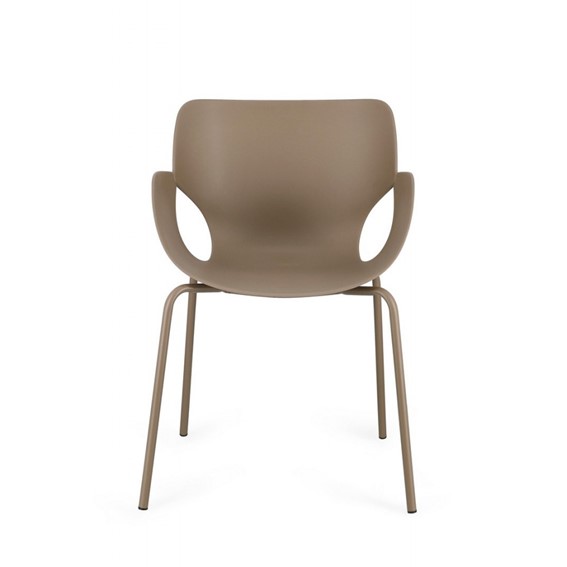 Krzesło LENNOX ARM Brązowy
