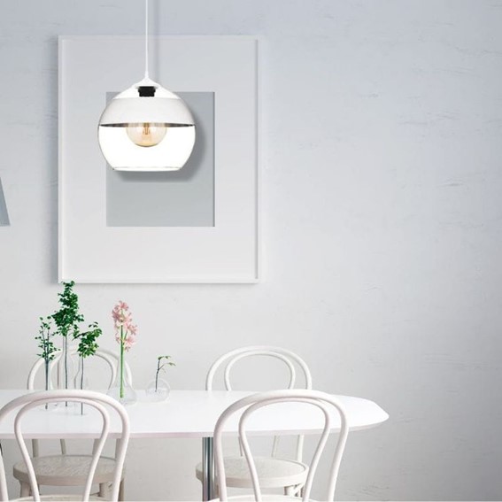 Lampa Wisząca THALIN 1L Biały