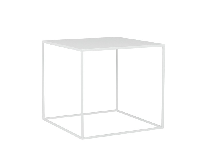 Stolik Kawowy TENSIO METAL 50 Biały