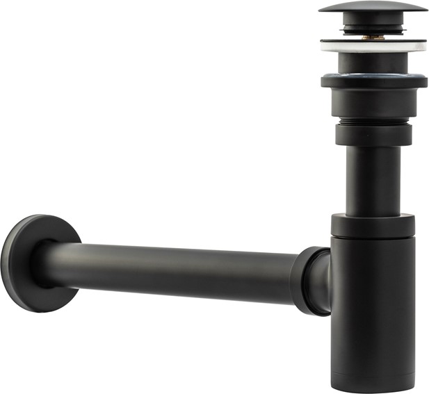 Syfon Klik-Klak Uniwersalny Czarny Przecierany