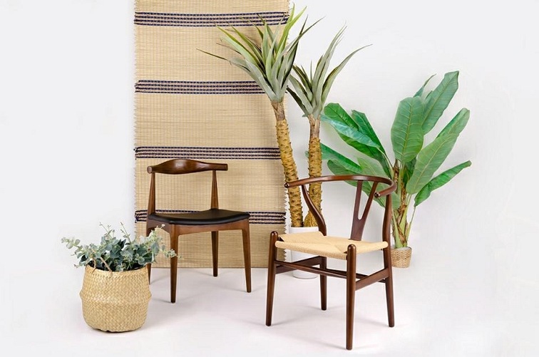 Krzesło KENNEDY Ciemny Brąz