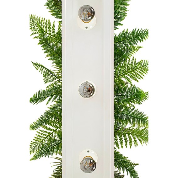 Lampa Wisząca/Kwietnik SEMIRA 180 INDUSTRIAL Biały/Zielony