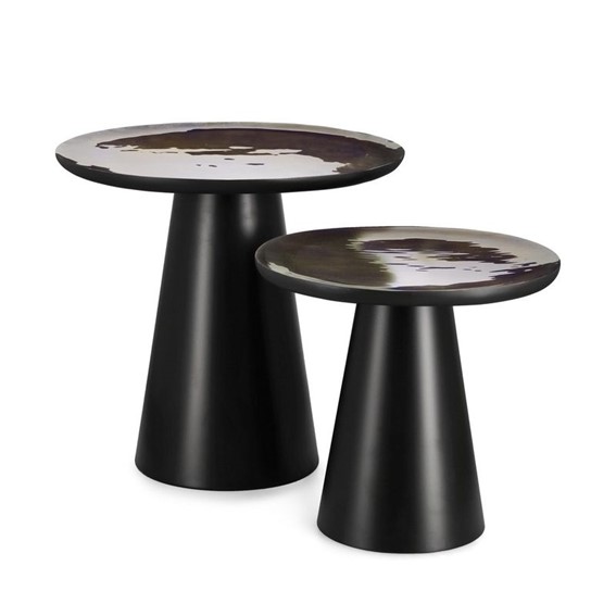 Zestaw Stolików Kawowych ZAINAB Brąz