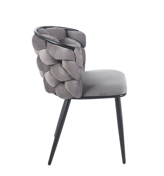 Krzesło Velvet K47-FX (B) Szary