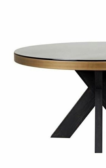 Stół Jadalniany BLOOMVILLE Fi140cm Brązowy