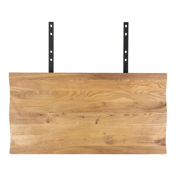 Zestaw 2 Dostawek do Stołu TOULON 100x50cm Dąb Naturalny