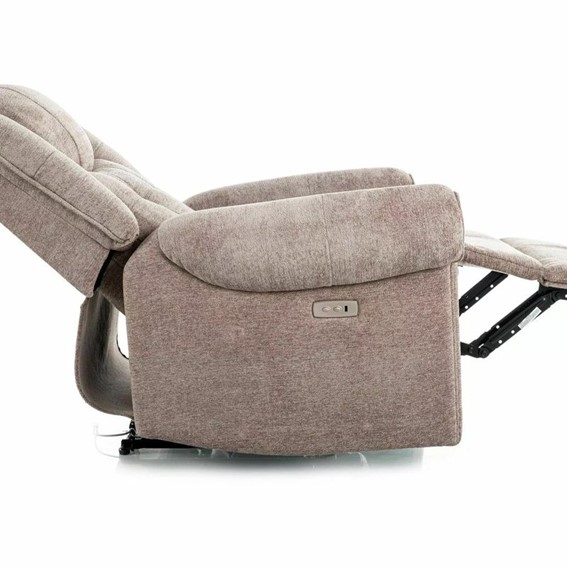 Fotel Rozkładany PARYS RAVEN Ciemny Beż