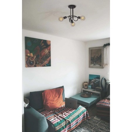 Lampa Sufitowa DEZE K-3620 Czarny