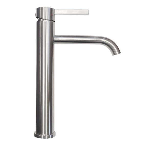 Bateria Umywalkowa Wysoka FOSTER Nikiel Szczotkowany