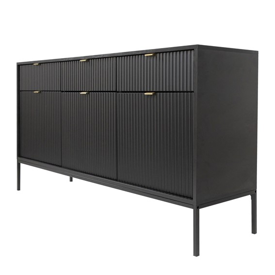 Komoda DELICIOUS 2 Duża Czarny