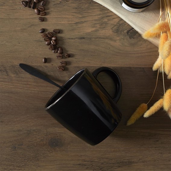 Kubek LISERE DORE 400ml Czarny