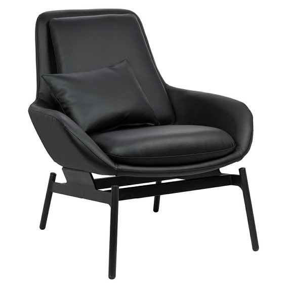 Fotel Lazy 80x73x88 Czarny