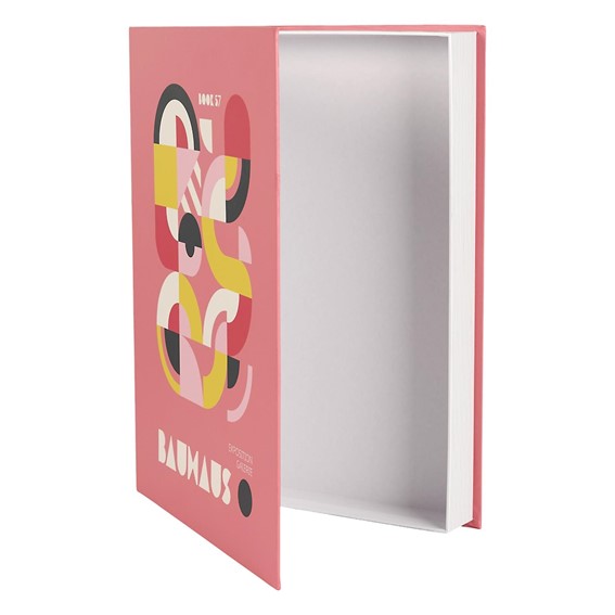 Pudełko Książka BAUHAUS Różowy