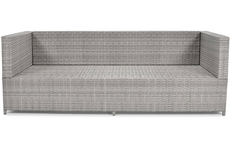 Sofa Ogrodowa MALAGA 3-Osobowa Szary