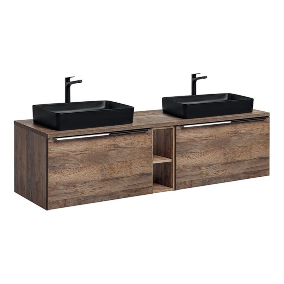 Zestaw Meblowy SLIM 180cm Dąb Santa Fe Vintage