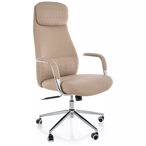 Fotel Obrotowy Q-05 Beżowy