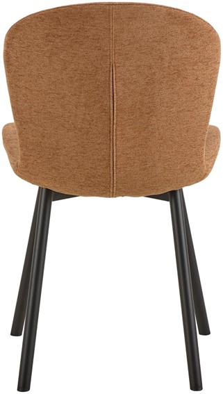 Krzesło ESRA Pomarańczowy/Czarny