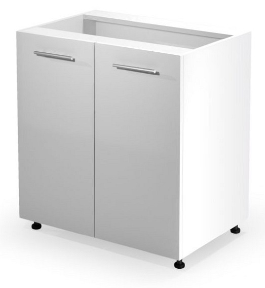 VENTO D-80/82 szafka dolna front: biały