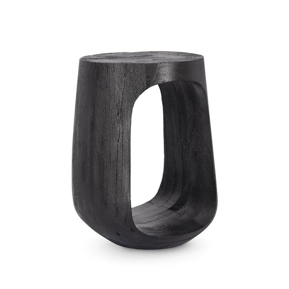 Stolik Kawowy LOPEZ Fi33cm Czarny