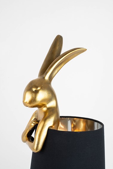 Lampa Stołowa RABBIT 50 cm Złoty/Czarna