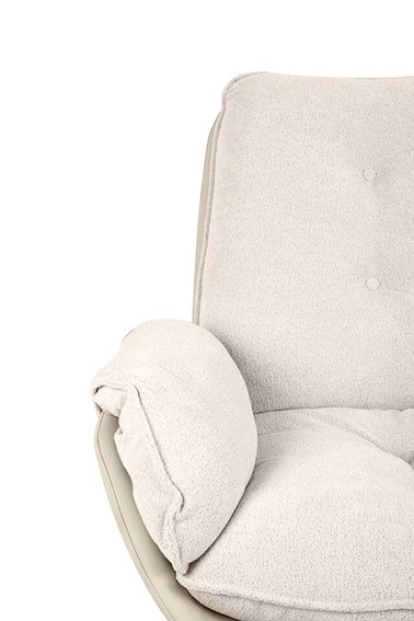 Fotel Obrotowy CARINO Beżowy