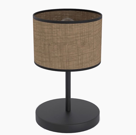 Lampa Biurkowa ECO LN1 Czarny/Brązowy