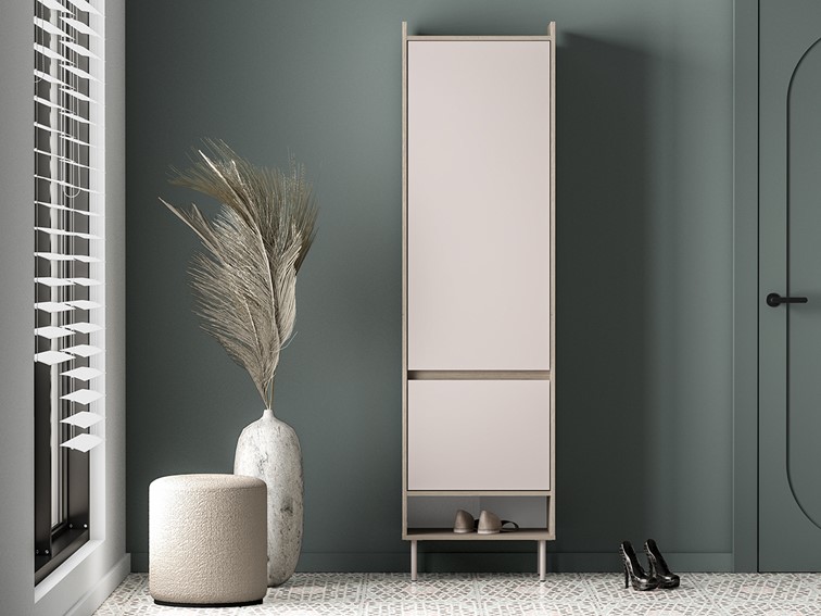 Szafa VOCO 01 Cashmere/Dąb Cremona Terracotta