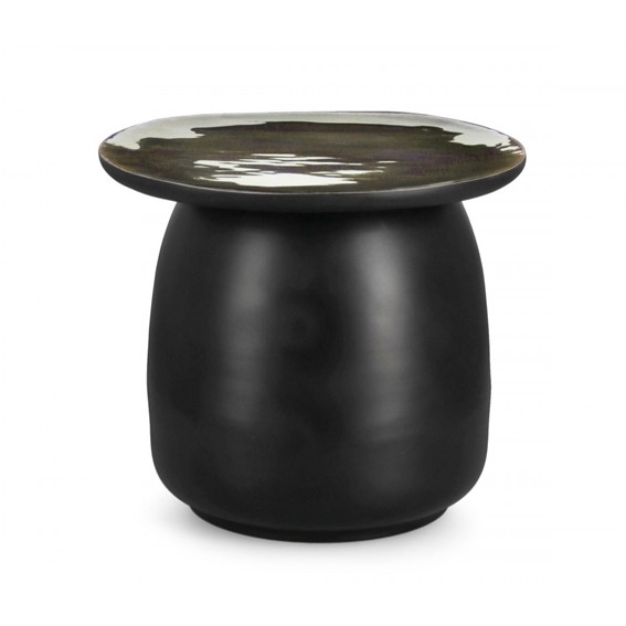 Stolik Kawowy ZAINAB Fi38cm Czarny