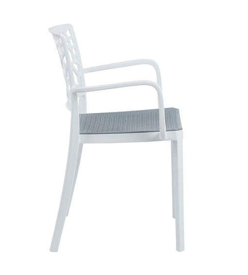 Krzesło K33-FX Szary/Biały