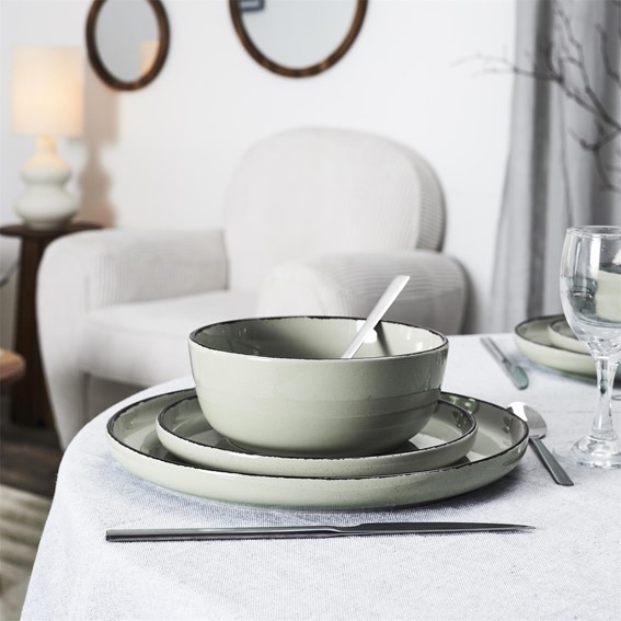 Zestaw Obiadowy na 4 Osoby TEMP Zielony