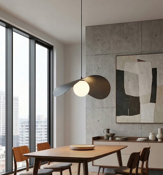 Lampa Wisząca RITUAL 1L Czarny