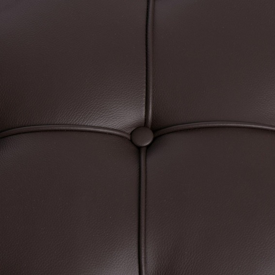 Fotel BA1 skóra naturalna brązowa