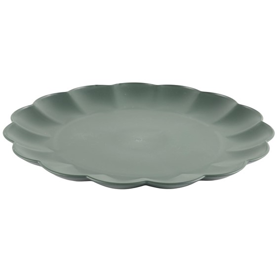 Talerz Obiadowy IRIS 25,5cm Szary