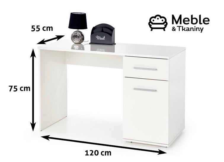 Biurko LIMA B-1 Biały