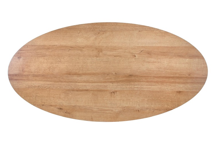 Ława CAROLINA Dąb Złoty/Czarny