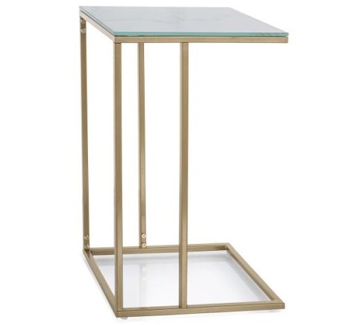 Ława SYMPHONY G Złoty/Biały