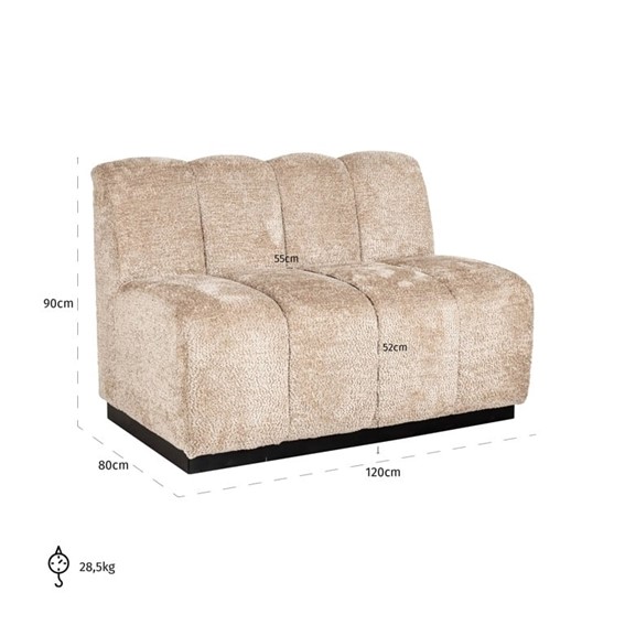 Sofa HILLPARK 2 Beżowy