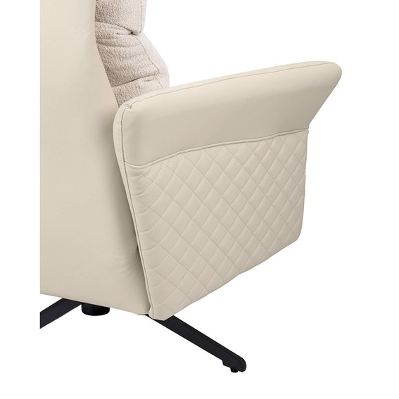 Fotel Obrotowy RELAX Beżowy/Czarny